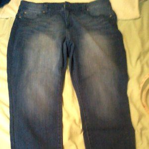 Celebrity Pink Low Rise Ankle Skinny Blue Jeans